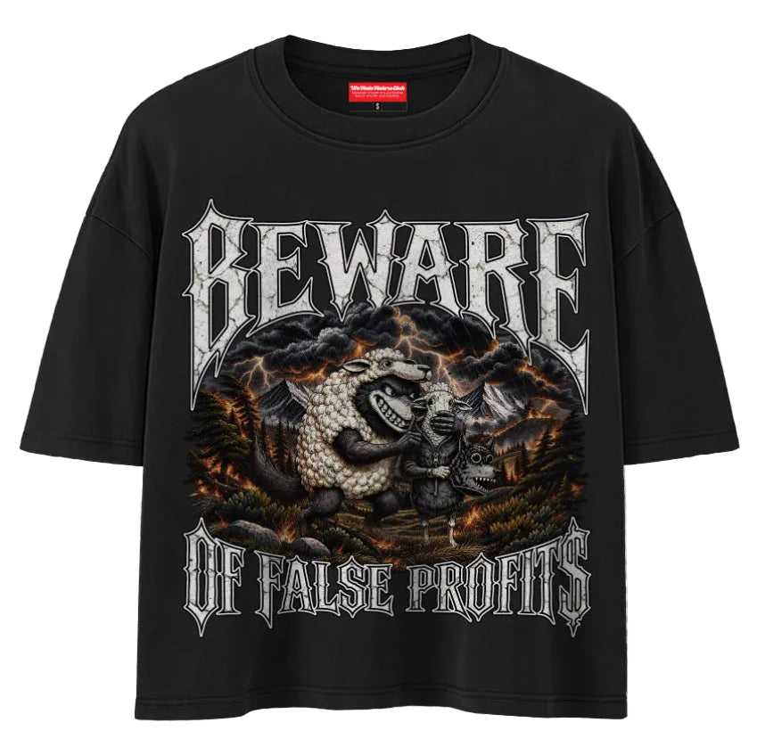 We Hate Haters Club Beware Tee (Black)