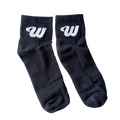 We Hate Haters Club Quarter Socks (Black)