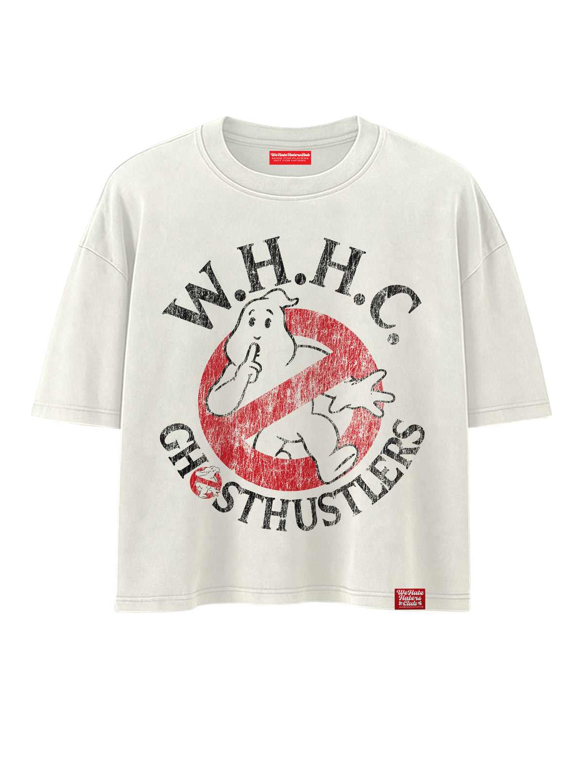We Hate Haters Club Ghosthustlers Tee (White)