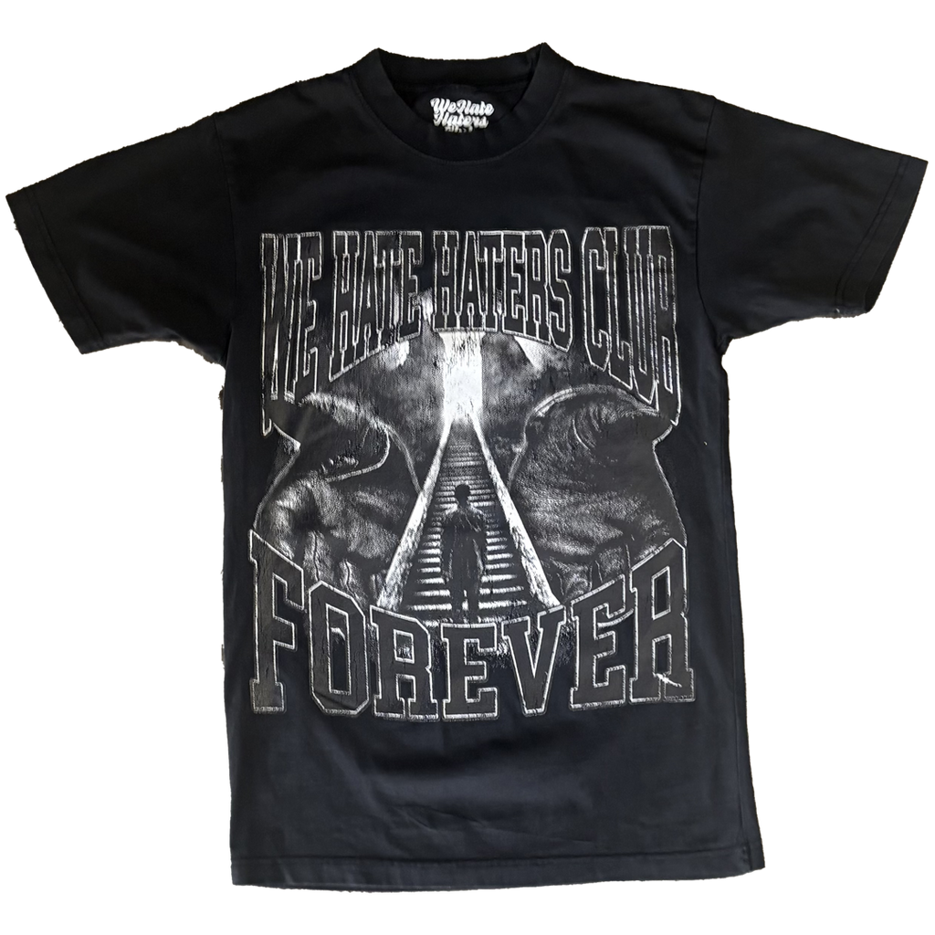 We Hate Haters Club Tee (Forever) Vintage Black/White