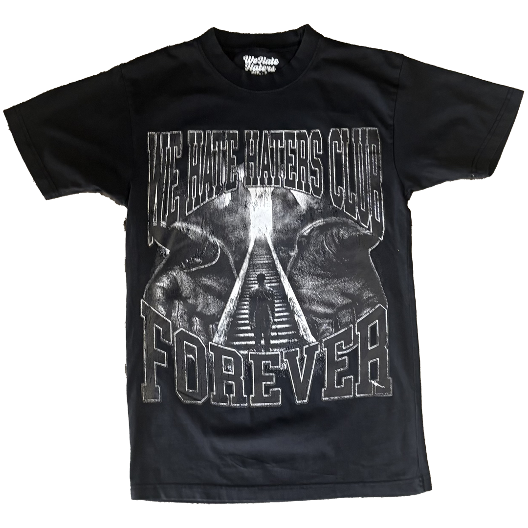 We Hate Haters Club Tee (Forever) Vintage Black/White