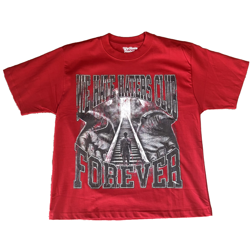 We Hate Haters Club Tee (Forever) Red/Black