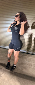 We Hate Haters Club Women's Romper Set (Triple Black)