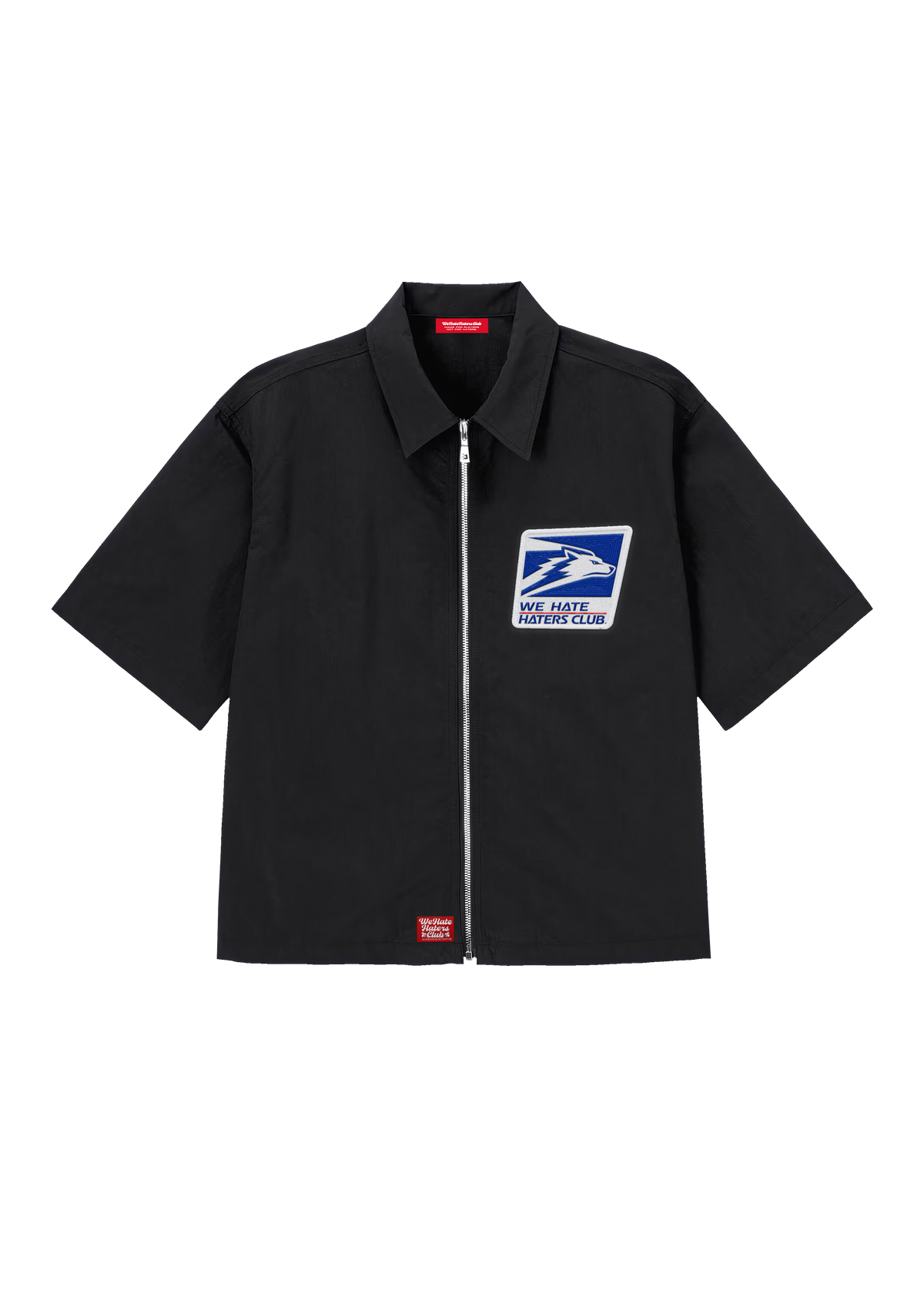 We Hate Haters Club Work Shirt (Black Postal)