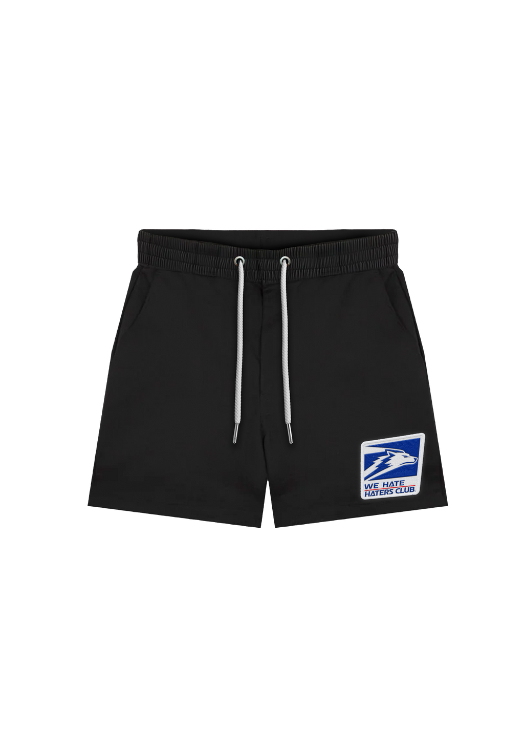 We Hate Haters Club Work Shorts (Black Postal)