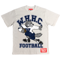 We Hate Haters Club Heisman Tee (White/Navy/Grey)