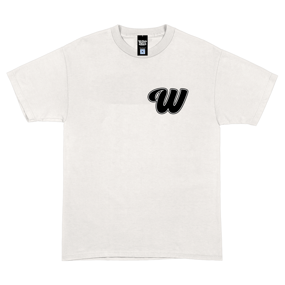 We Hate Haters Club Winners Tee (White/Black)