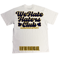 We Hate Haters Club Tee (Navy Blue/Gold Yellow)