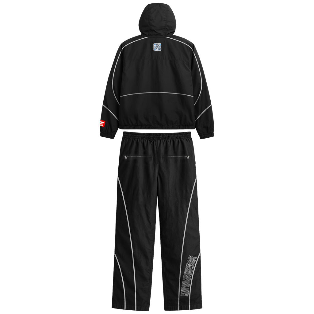 We Hate Haters Club Winners Windbreaker Set (Triple Black)