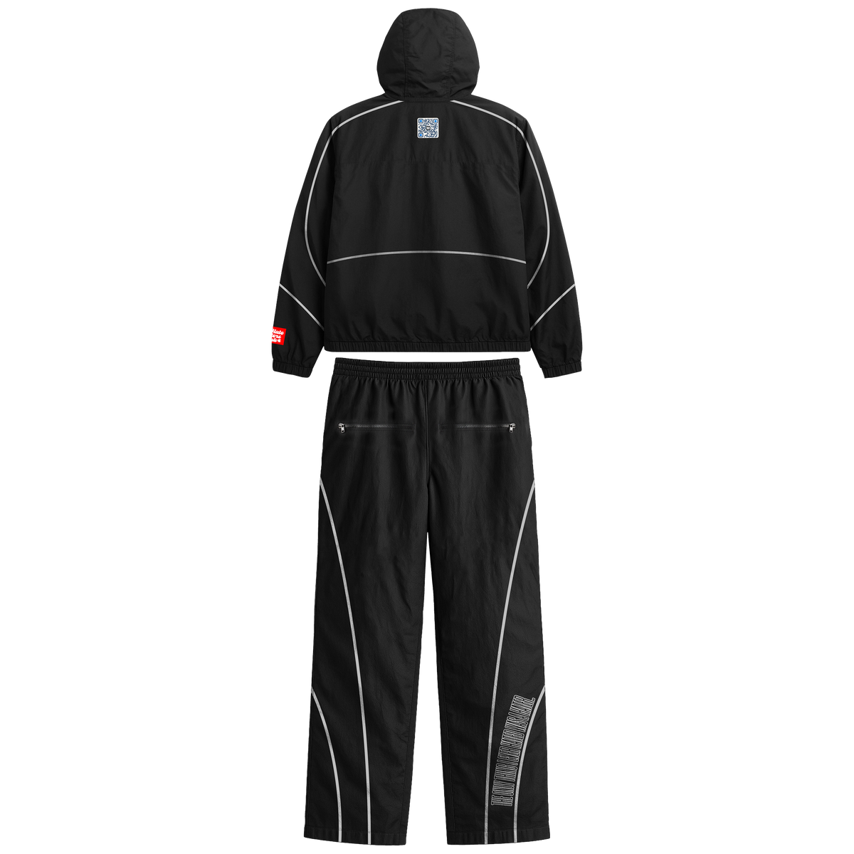 We Hate Haters Club Winners Windbreaker Set (Triple Black)
