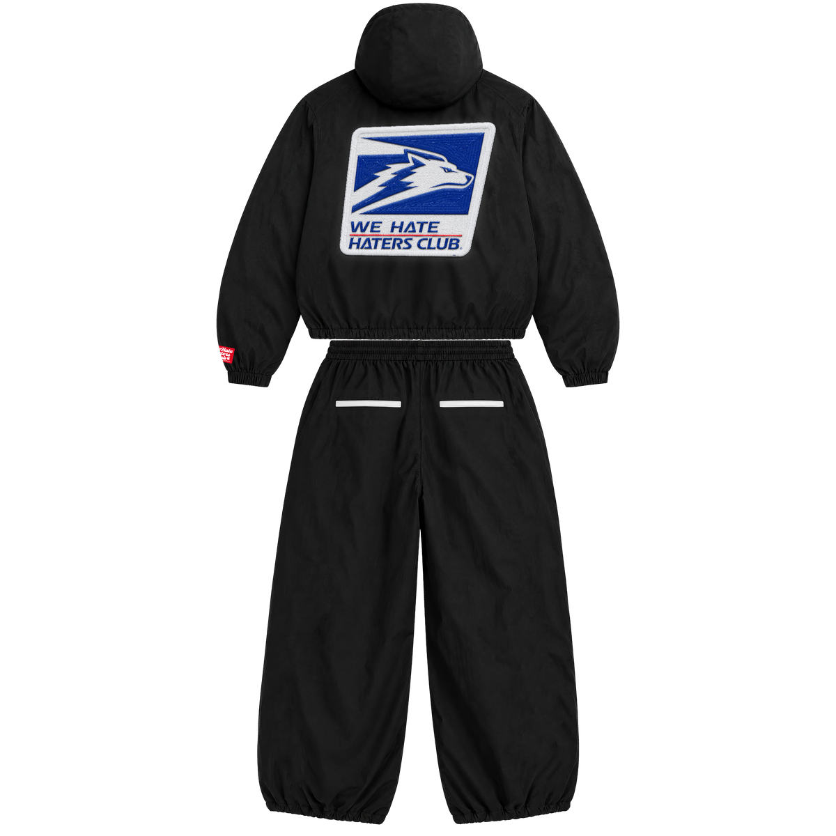We Hate Haters Club Winners Windbreaker Set (Black Postal)