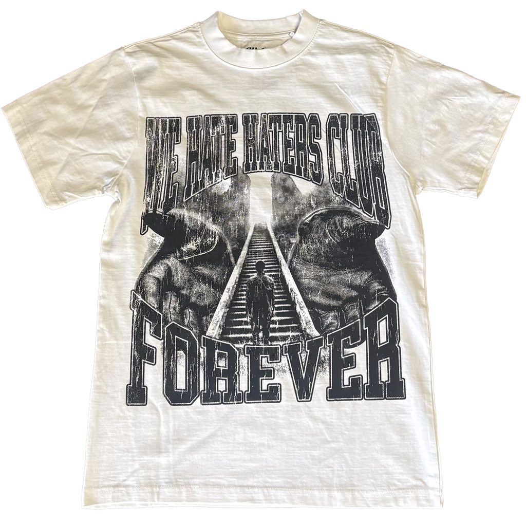 We Hate Haters Club Tee (Forever) Natural White/Black