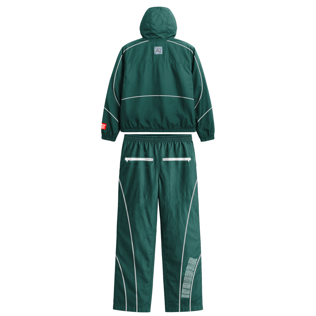 We Hate Haters Club Winners Windbreaker Set (Triple Green)
