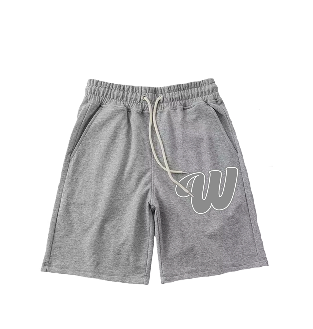 Winners Shorts (Grey and White)