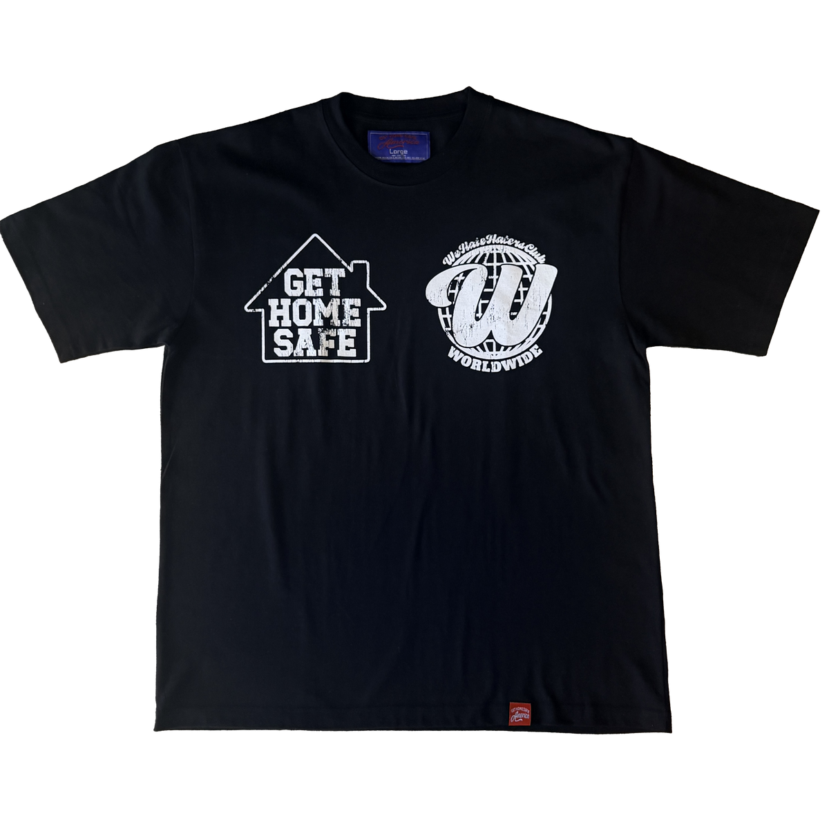 WHHCxGHS MAY ALL DAWGS ROAM TEE (BLACK)
