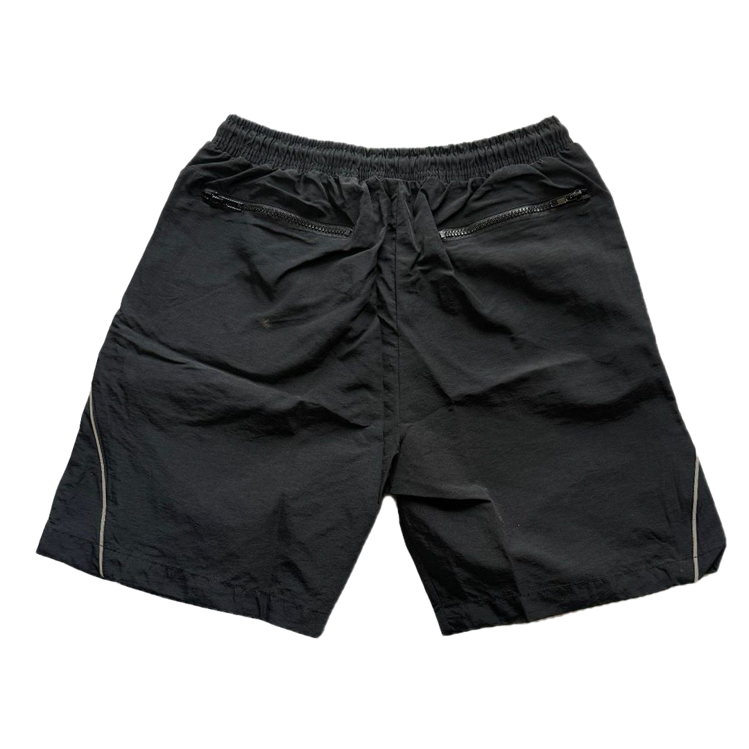 We Hate Haters Club Winners Windbreaker Shorts (Triple Black)