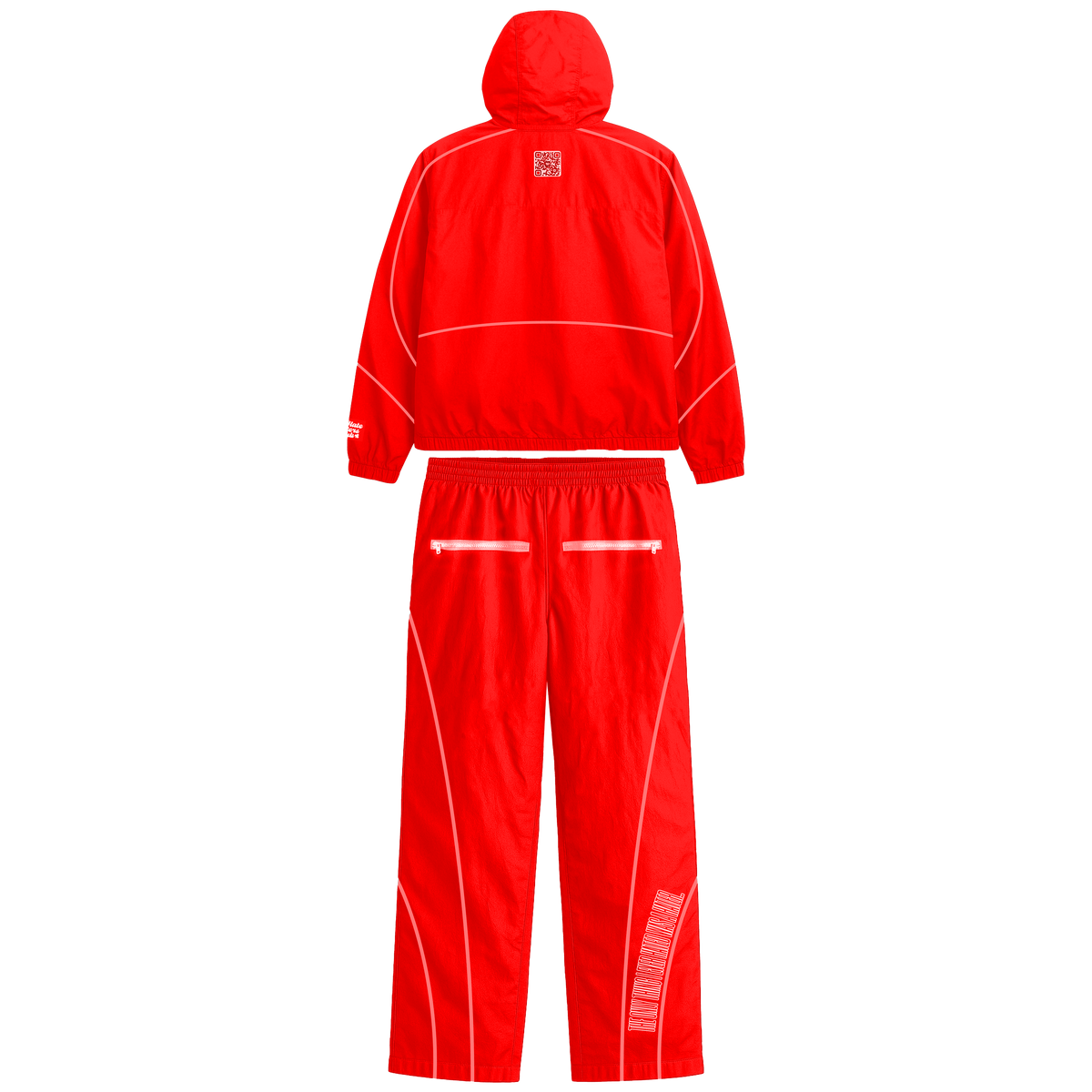 We Hate Haters Club Winners Windbreaker Set (Triple Red)