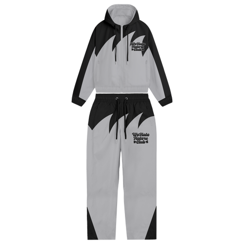 Apex Sharktooth We Hate Haters Club Windbreaker (Platinum Grey/Black)