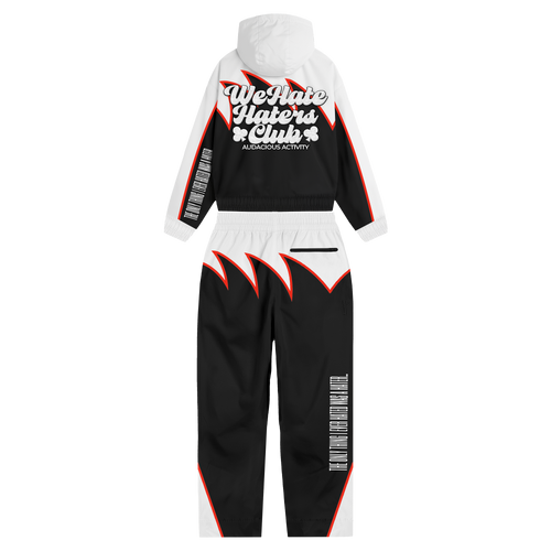 Apex Sharktooth We Hate Haters Club Windbreaker (White/Black/Red)