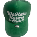 We Hate Haters Club Trucker Hat (Lucky Green/White)