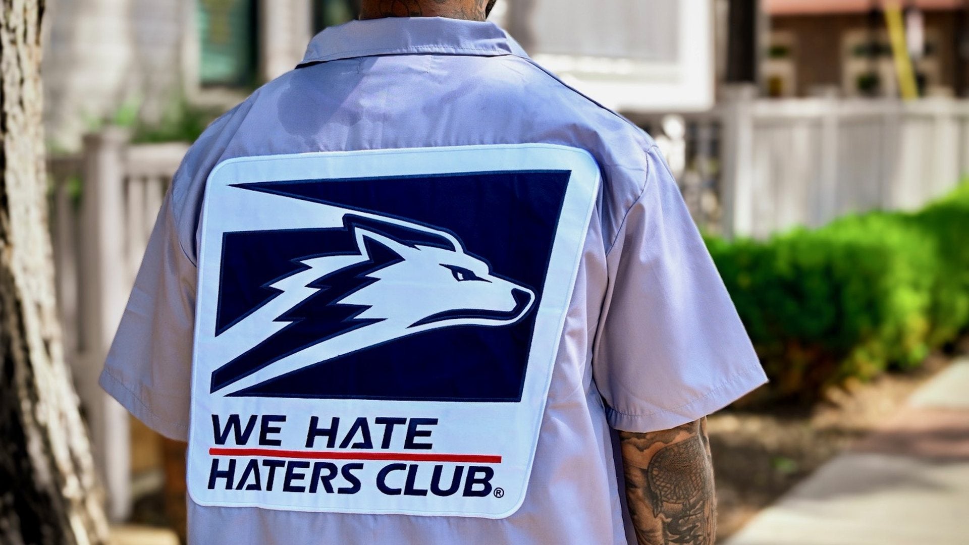 We Hate Haters Club Work Shirt (Postal)